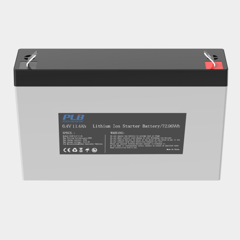 6.4V 11.4Ah 2S3P Lithium Battery