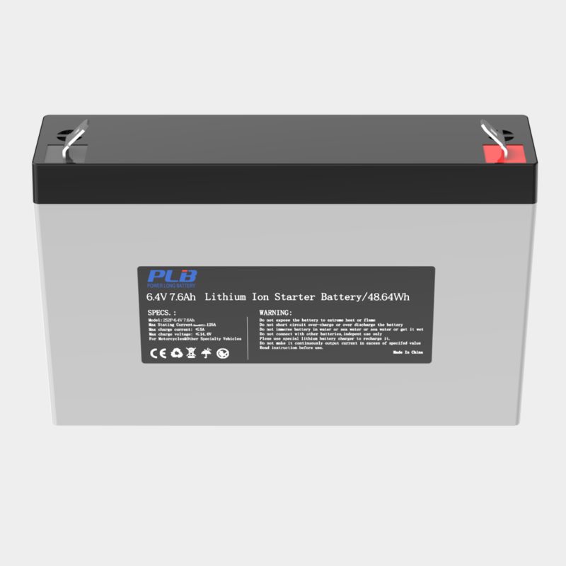 6.4V 7.6Ah 2S2P Lithium Battery