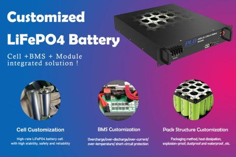 What parts are involved in customizing lifepo4 batteries?