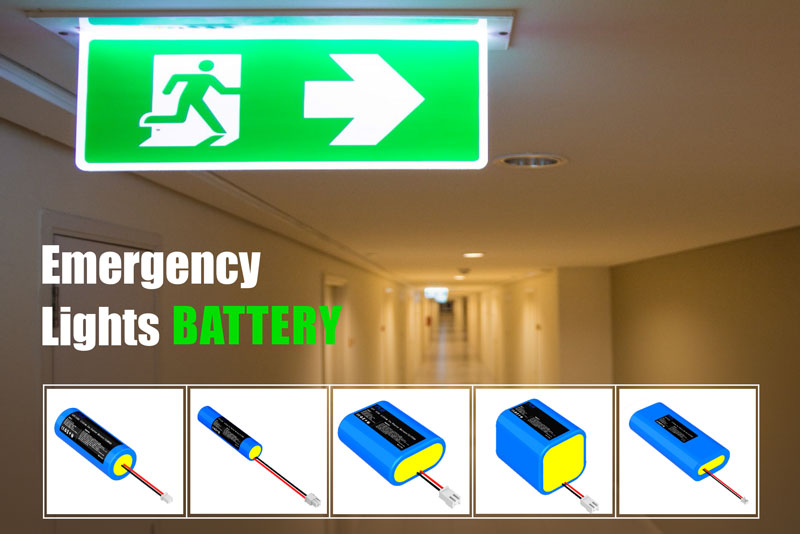 emergency lights battery