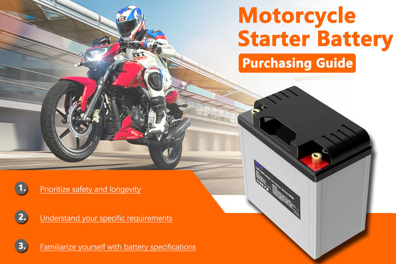 Guide to Purchasing a Motorcycle Starter Battery