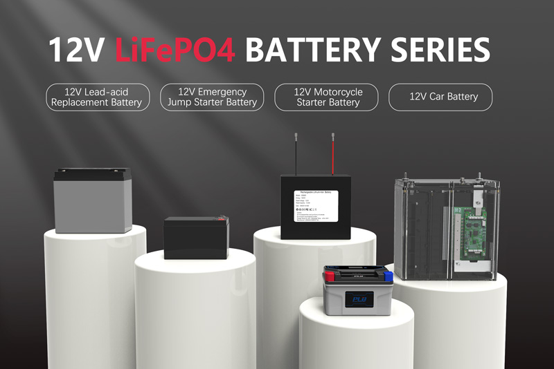 12v lifepo4 battery series - plb battery
