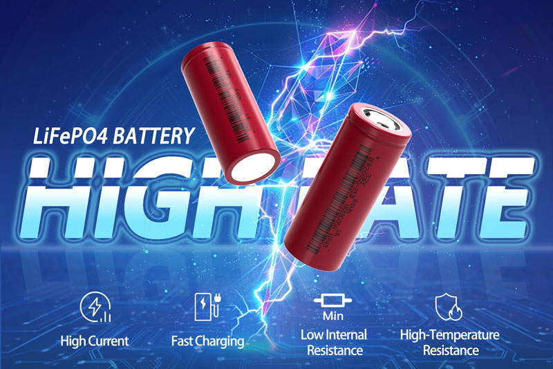 high rate lifepo4 battery - power long battery