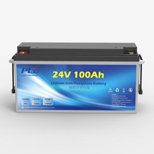 24V 100Ah LiFePO₄ lithium battery