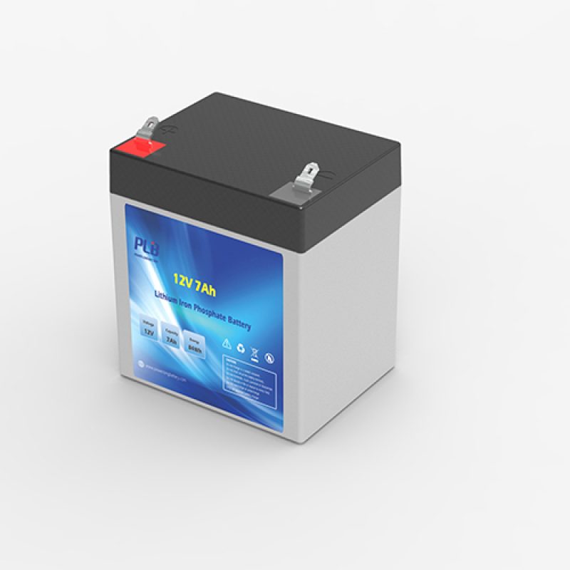 12V 7Ah LiFePO₄ lithium battery