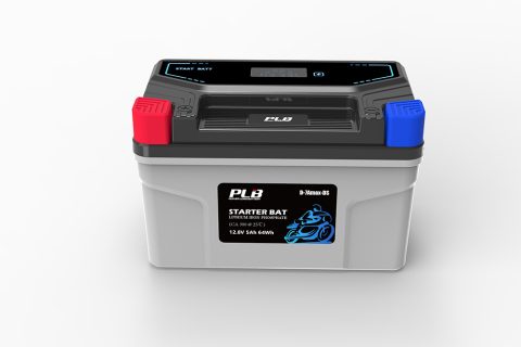 D-7Amax-DS (D-10Spro-DS) 12.8V 5Ah Motorcycle Starting LiFePO4 Lithium Battery (-30°C~60°C)