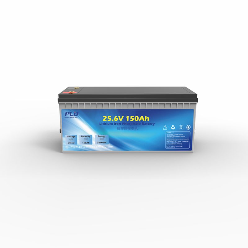 25.6V 150Ah LiFePO4 Lithium Battery