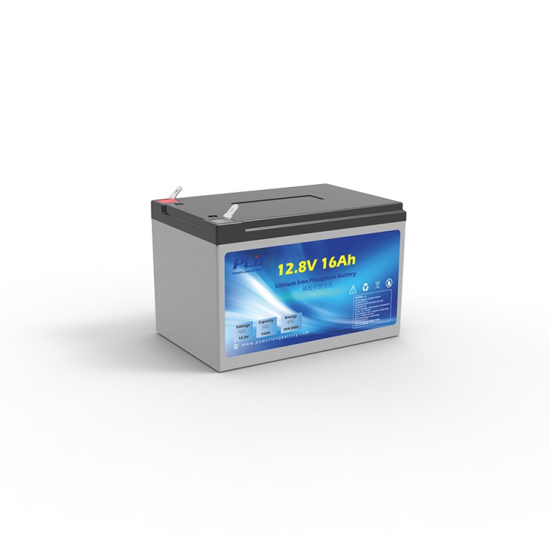 12.8V 16Ah LiFePO4 Lithium Battery