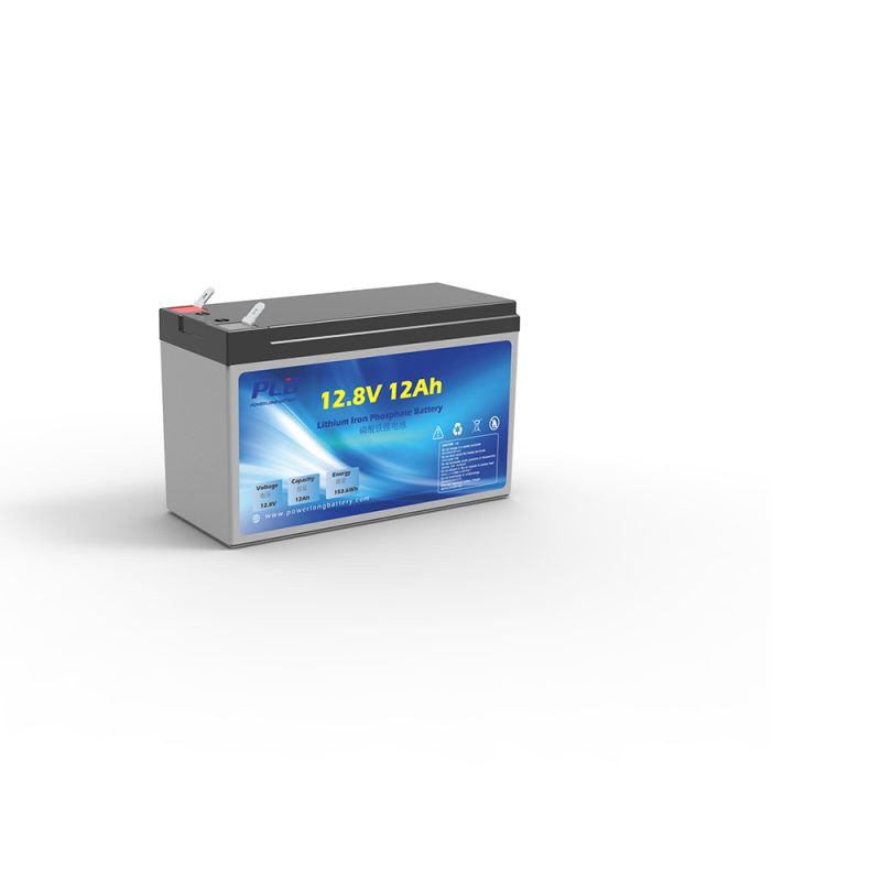 12.8V 12Ah LiFePO4 Lithium Battery