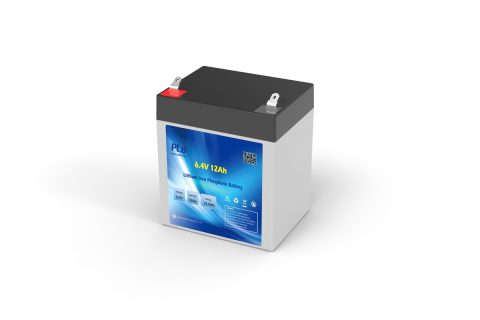 6.4V 12Ah LiFePO4 Lithium Battery