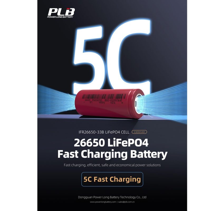 Fast Charging 3300 mAh Battery Cell
